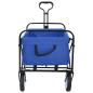 Preview: Klapp-Handwagen Blau 94 x 53 x 99 cm Oxford-Stoff