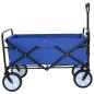 Preview: Klapp-Handwagen Blau 94 x 53 x 99 cm Oxford-Stoff