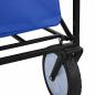 Preview: Klapp-Handwagen Blau 94 x 53 x 99 cm Oxford-Stoff