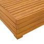 Preview: 2-tlg. Garten-Lounge-Set aus massivem Akazienholz Braun