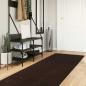 Preview: ARDEBO.de - Mittlerer Flor weicher und waschbarer Teppich HUARTE Braun