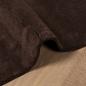 Preview: Mittlerer Flor weicher und waschbarer Teppich HUARTE Braun