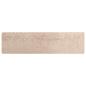 Preview: Teppichläufer MARSA Beige 50 x 250 cm Polyester und PVC