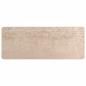 Preview: Teppichläufer MARSA Beige 80 x 200 cm Polyester und PVC