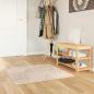 Preview: ARDEBO.de - Teppichläufer MARSA Beige 100 x 100 cm Polyester und PVC