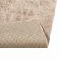 Preview: Teppichläufer MARSA Beige 100 x 100 cm Polyester und PVC