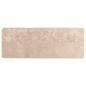 Preview: Teppichläufer MARSA Beige 100 x 250 cm Polyester und PVC