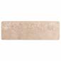 Preview: Teppichläufer MARSA Beige 100 x 350 cm Polyester und PVC