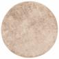 Preview: Teppichl?ufer MARSA Beige 120 x 120 cm Polyester und PVC