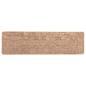 Preview: Teppichläufer MARSA Braun 50 x 200 cm Polyester und PVC