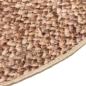 Preview: Teppichläufer MARSA Gelb 120 x 120 cm Polyester und PVC