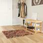 Preview: ARDEBO.de - Teppichläufer MARSA Mehrfarbig 100 x 100 cm Polyester und PVC