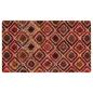 Preview: Teppichläufer MARSA Mehrfarbig 100 x 150 cm Polyester und PVC