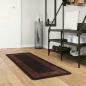 Preview: ARDEBO.de - Teppichläufer MARSA Schwarz 50 x 200 cm Polyester und PVC