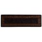 Preview: Teppichläufer MARSA Schwarz 80 x 250 cm Polyester und PVC