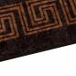 Preview: Teppichläufer MARSA Schwarz 100 x 350 cm Polyester und PVC