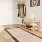 Preview: ARDEBO.de - Teppichläufer MARSA Schwarz 80 x 350 cm Polyester und PVC