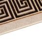 Preview: Teppichläufer MARSA Schwarz 80 x 350 cm Polyester und PVC