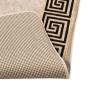 Preview: Teppichläufer MARSA Schwarz 80 x 350 cm Polyester und PVC