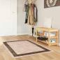 Preview: ARDEBO.de - Teppichläufer MARSA Schwarz 100 x 150 cm Polyester und PVC
