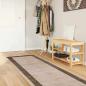 Preview: ARDEBO.de - Teppichläufer MARSA Schwarz 100 x 450 cm Polyester und PVC