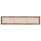 Preview: Teppichläufer MARSA Schwarz 100 x 450 cm Polyester und PVC