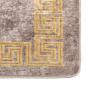 Preview: Teppichläufer MARSA Grau 50 x 150 cm Polyester und PVC