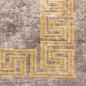 Preview: Teppichläufer MARSA Grau 80 x 450 cm Polyester und PVC