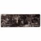Preview: Teppichläufer MARSA Schwarz 50 x 250 cm Polyester und PVC
