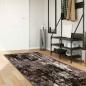 Preview: ARDEBO.de - Teppichläufer MARSA Schwarz 80 x 350 cm Polyester und PVC