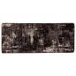 Preview: Teppichläufer MARSA Schwarz 100 x 200 cm Polyester und PVC