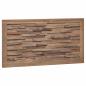 Preview: Bettkopfteil Natur Massivholz Teak
