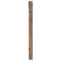 Preview: Bettkopfteil Natur Massivholz Teak