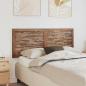 Preview: ARDEBO.de - Bettkopfteil Natur Massivholz Teak