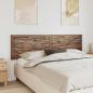 Preview: ARDEBO.de - Bettkopfteil Natur Massivholz Teak