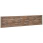 Preview: Bettkopfteil Natur Massivholz Teak
