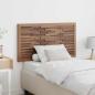 Preview: ARDEBO.de - Bettkopfteil Natur Massivholz Teak