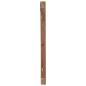 Preview: Bettkopfteil Natur Massivholz Teak