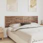 Preview: ARDEBO.de - Bettkopfteil Natur Massivholz Teak