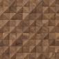 Preview: Bettkopfteil Natur Massivholz Teak