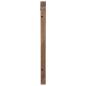 Preview: Bettkopfteil Natur Massivholz Teak