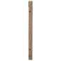 Preview: Bettkopfteil Natur Massivholz Teak