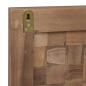 Preview: Bettkopfteil Natur Massivholz Teak