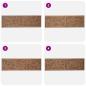 Preview: Bettkopfteil Natur Massivholz Teak