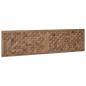 Preview: Bettkopfteil Natur Massivholz Teak