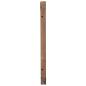 Preview: Bettkopfteil Natur Massivholz Teak