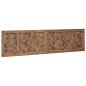 Preview: Bettkopfteil Natur Massivholz Teak