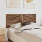 Preview: ARDEBO.de - Bettkopfteil Natur Massivholz Teak