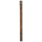 Preview: Bettkopfteil Natur Massivholz Teak