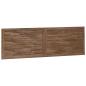 Preview: Bettkopfteil Natur Massivholz Teak